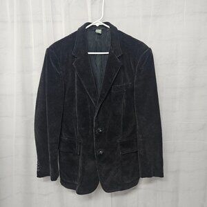 Vintage Urban Renewal Urban Outfitters Charcoal Gray Blazer Corduroy Preppy M